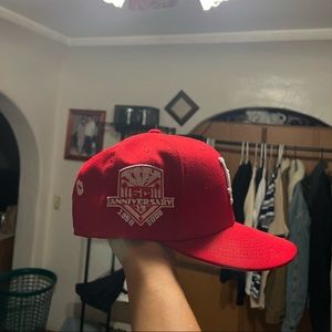 LA Dodgers Red fitted hat 7 1/4